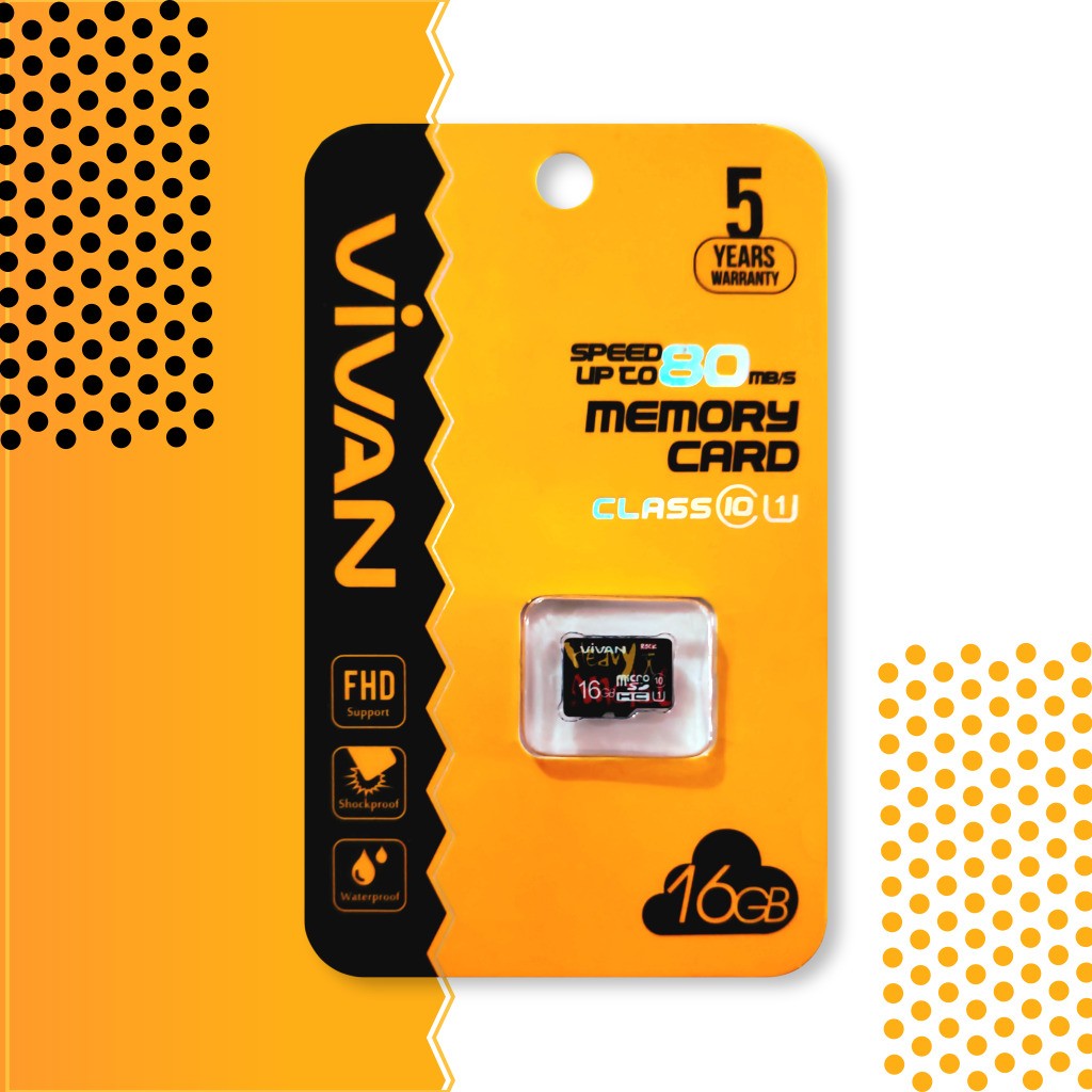 Memory Card 16GB Class 10 VIVAN Original