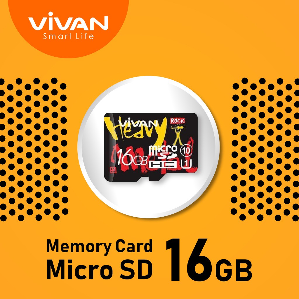 Memory Card 16GB Class 10 VIVAN Original 2