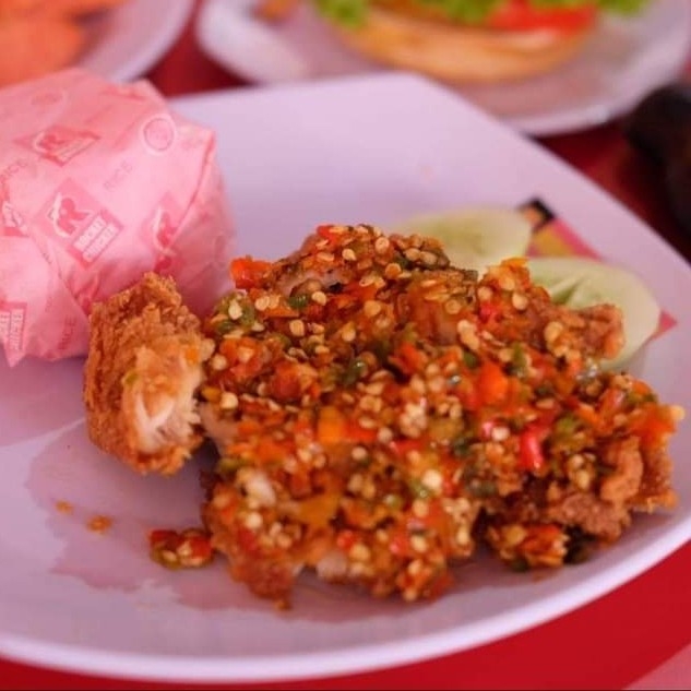 Menu Ayam Geprek