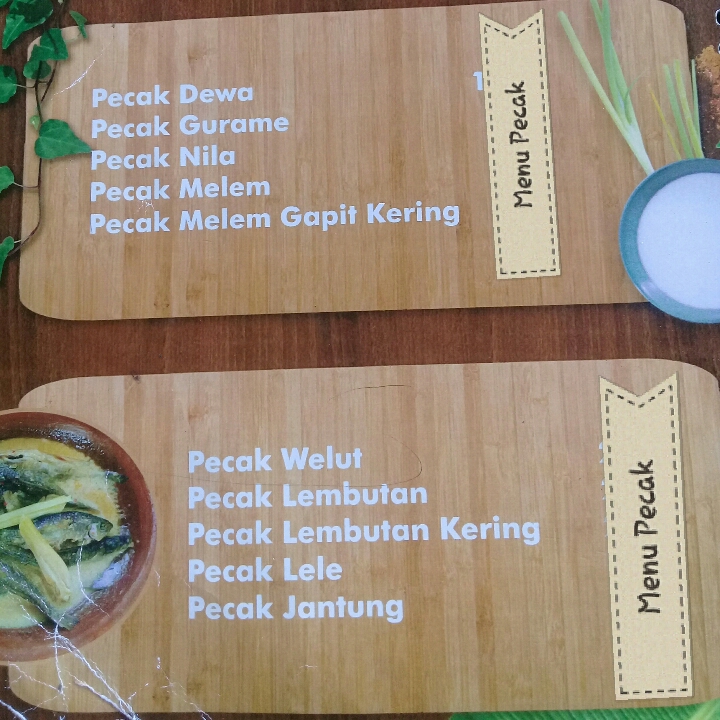 Menu Makanan Pecak