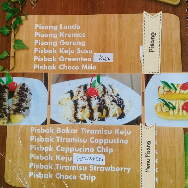 Menu Makanan Pisang