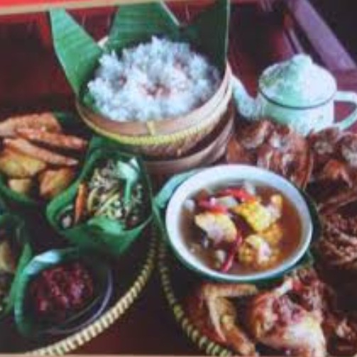 Menu Paket E Ikan Asin Nasi Tahu Tempe Syr Asem