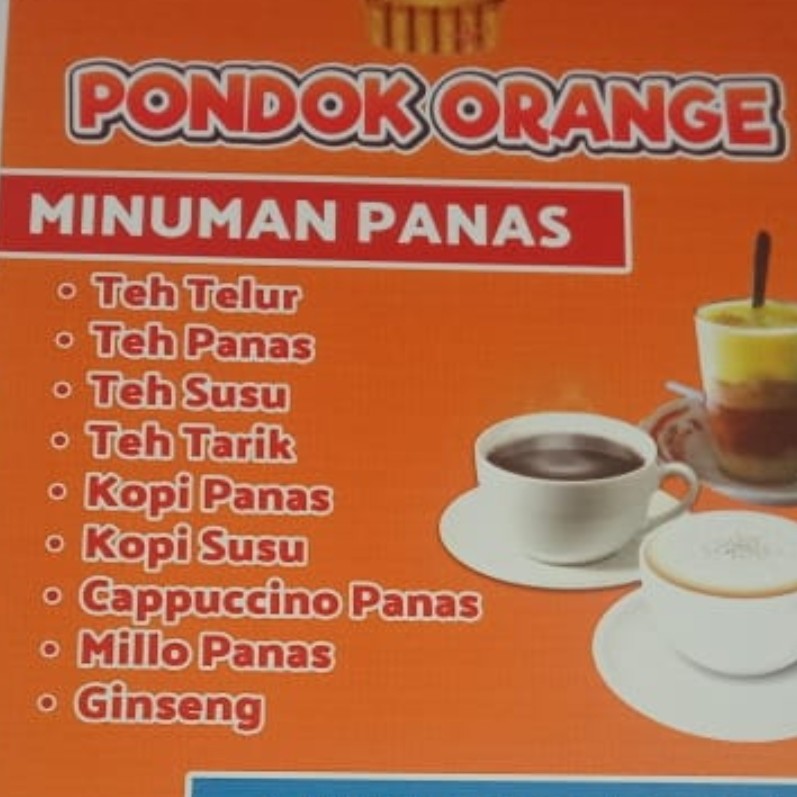 Menu Pondok Orange 2