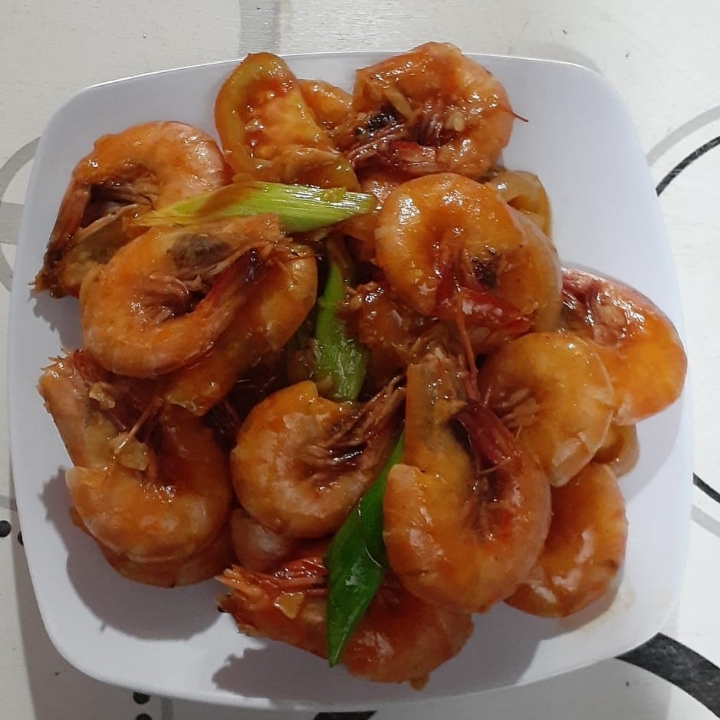 Menu Udang Tanpa Nasi