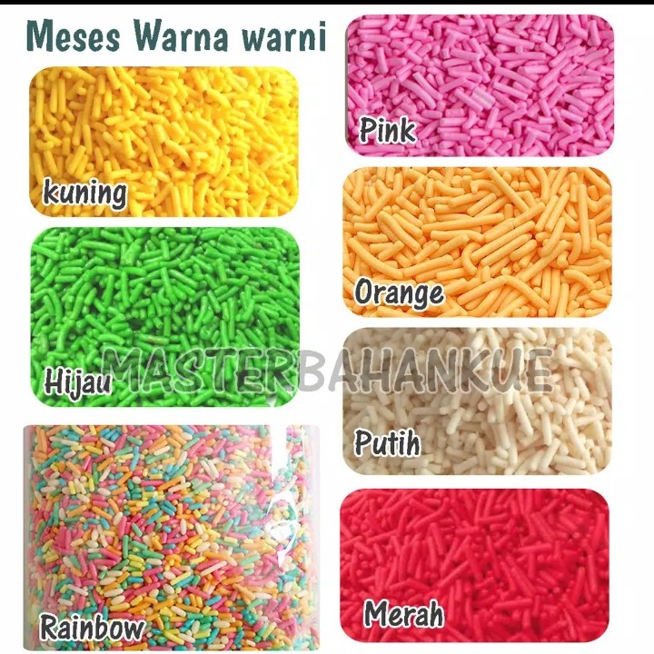 Meses Warna 250 Gr