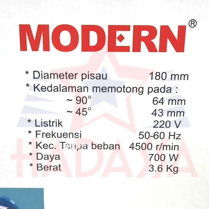 Mesin Circular Saw Modern M-2600L Laser 5