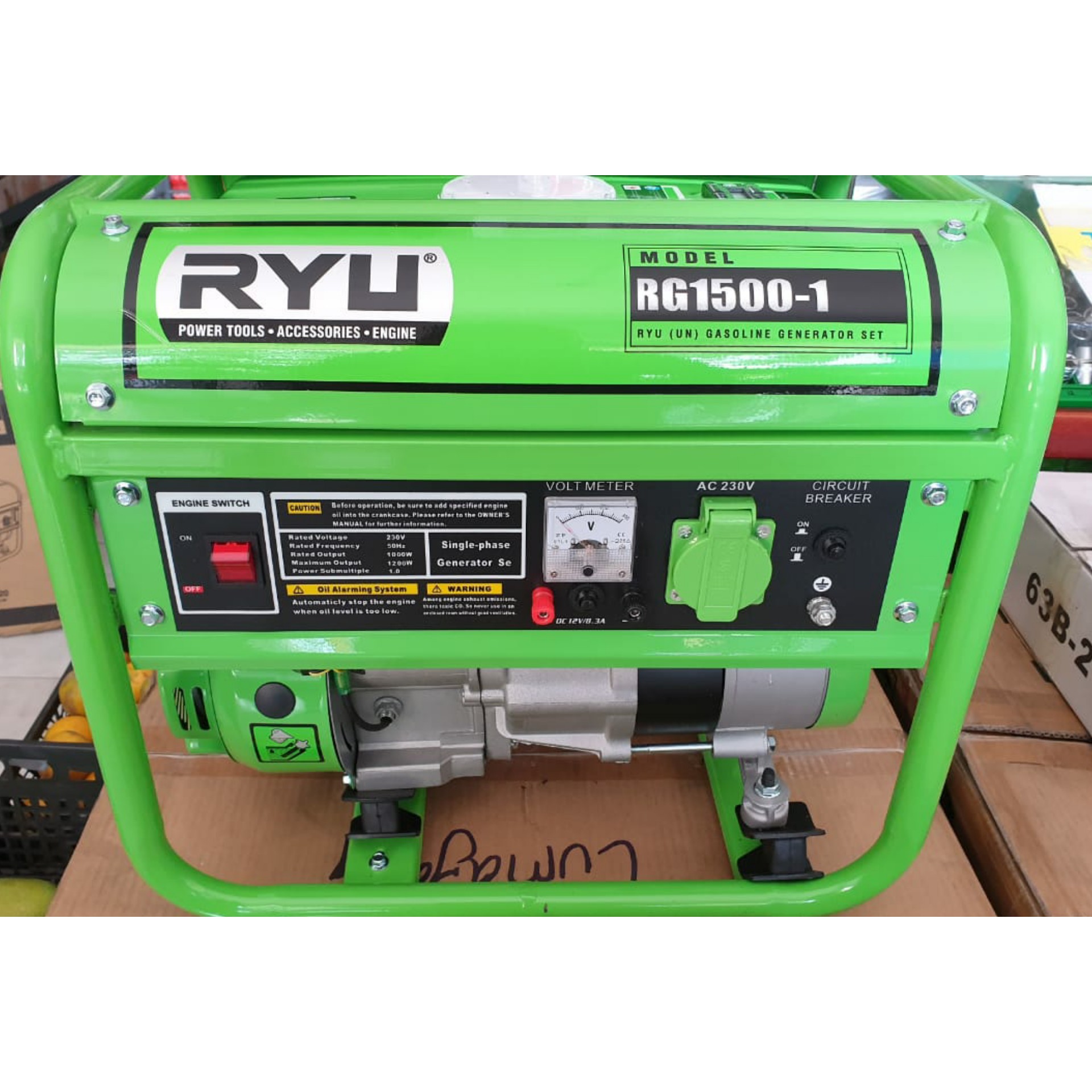 Mesin Genset Ryu RG1500-1 3