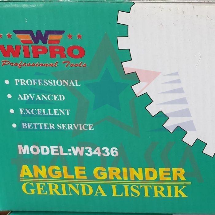 Mesin Gerinda Tangan 4Inci Wipro W3436 5