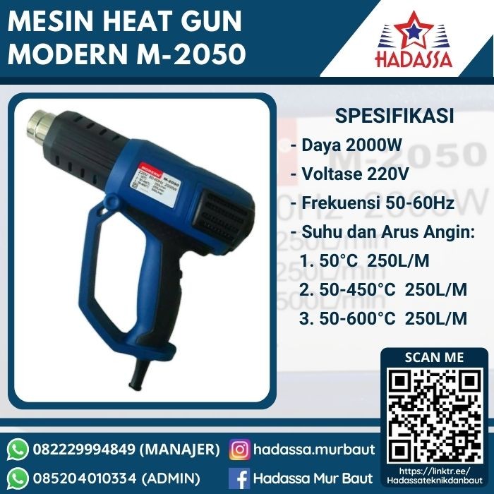 Mesin Heat Gun Modern M-2050