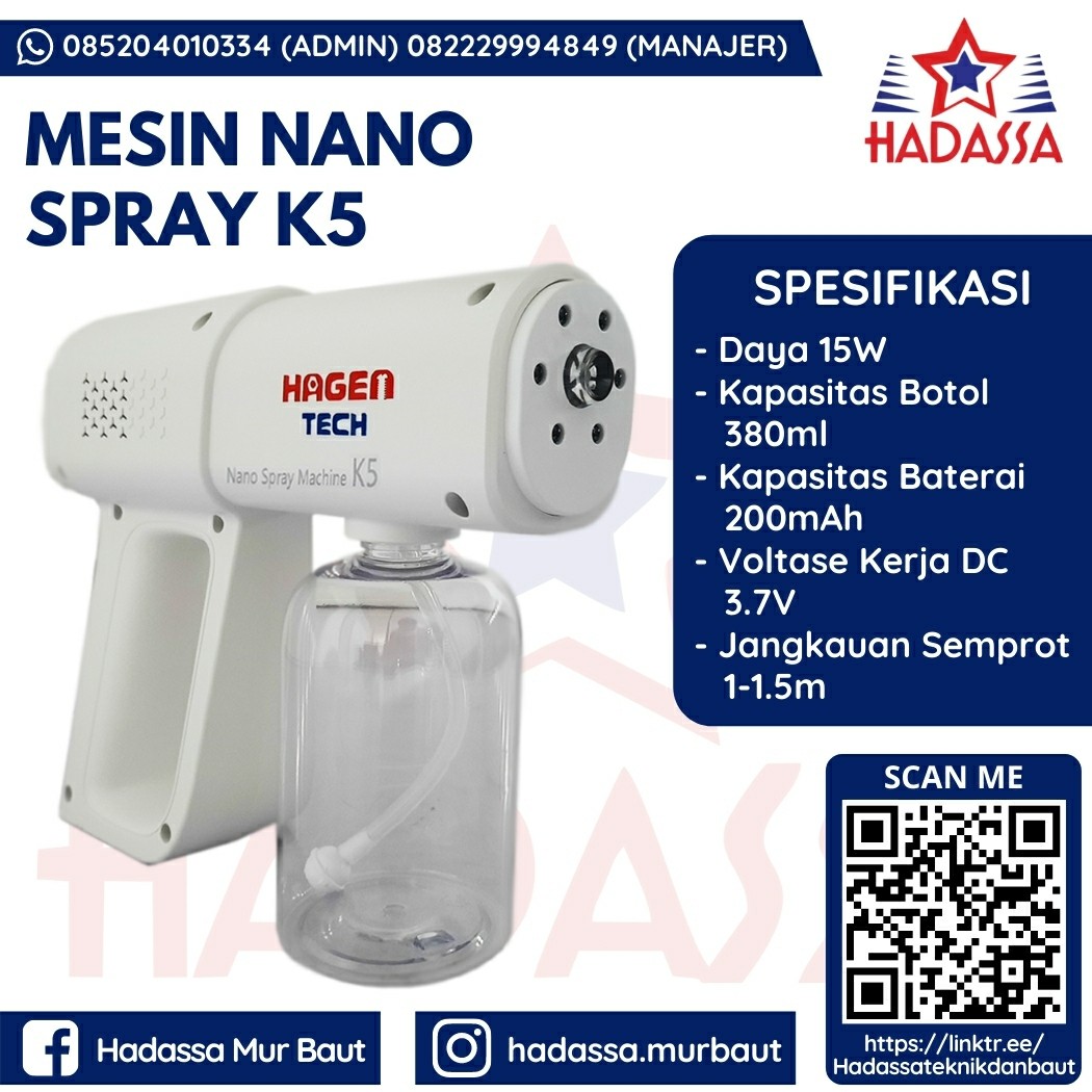 Mesin Nano Spray K5