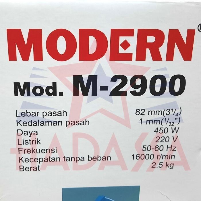 Mesin Planer Elektrik Modern M-2900 5