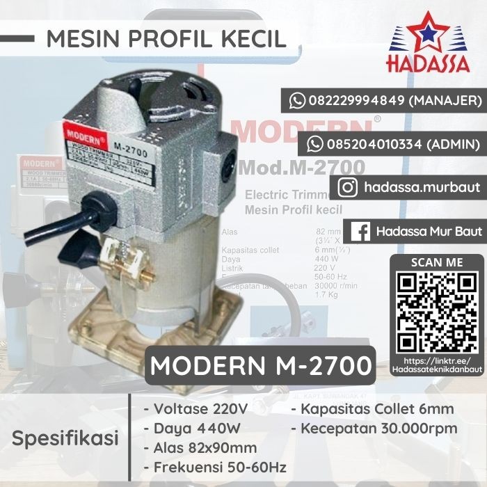 Mesin Profil Kecil Modern M-2700