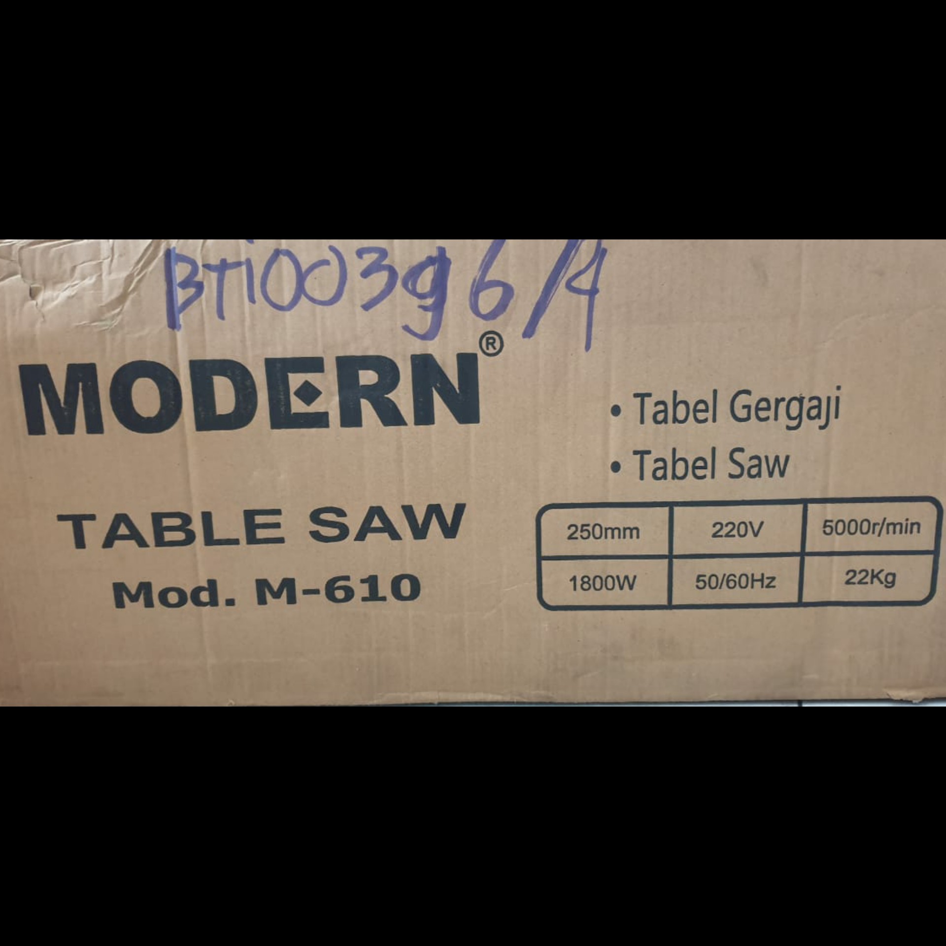 Mesin Table Saw Modern M610 5