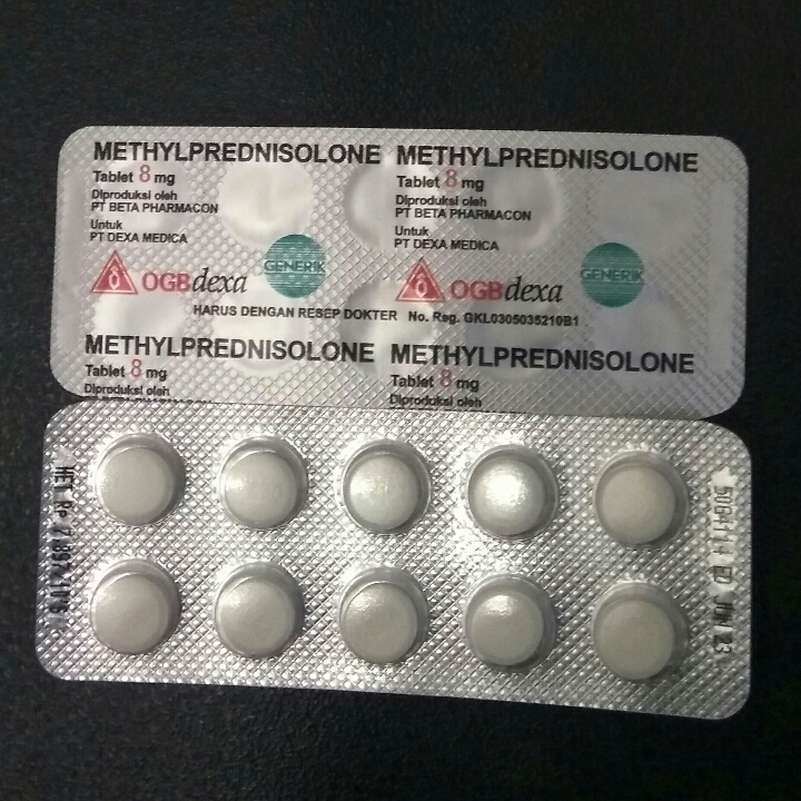 Methylprednisolon 8mg