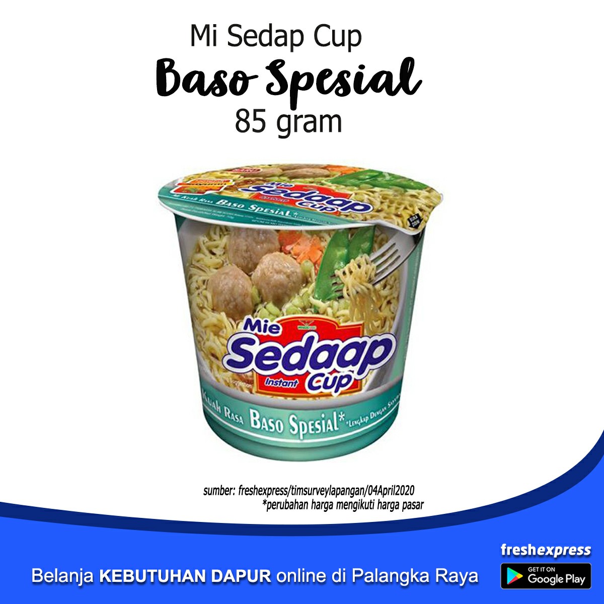 Mi Sedaap Cup Baso Spesial