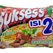 Mi Sukses Kuah Isi 2 Rasa Soto Mie 111gr