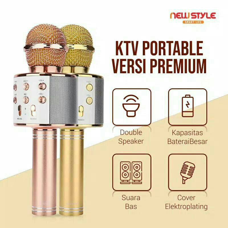 Mic Bluetooth Karaoke 3