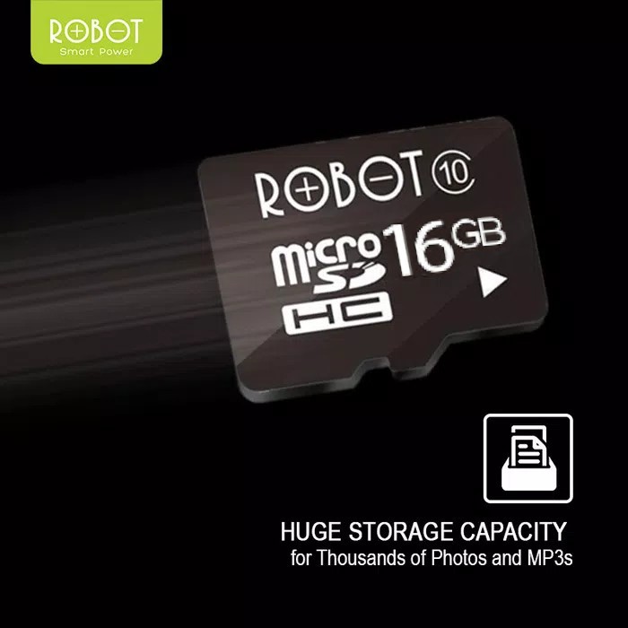 Micro SD Robot 16 GB Class 10 2