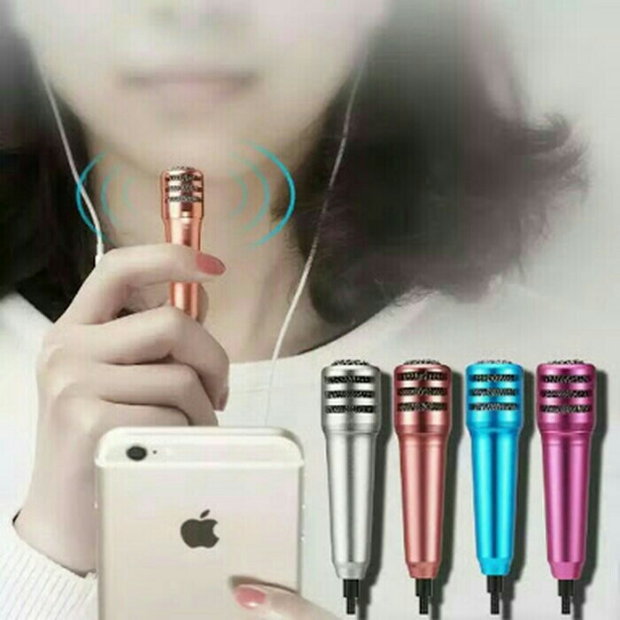 Microphone Mini dan Handsfree untuk smule