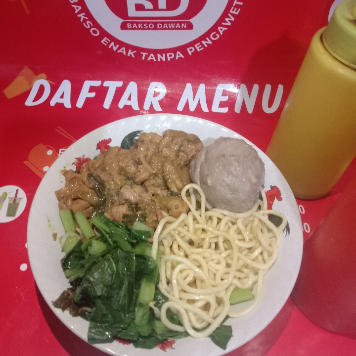 Mie Ayam Bakso 1 Porsi