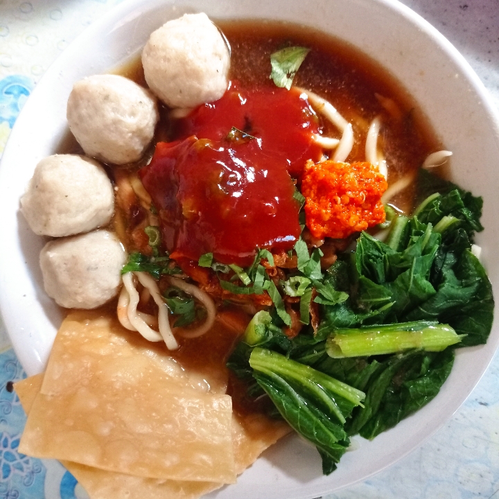 Mie Ayam Bakso Ikan 