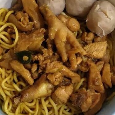 Mie Ayam Bakso Kecil Dan Ceker