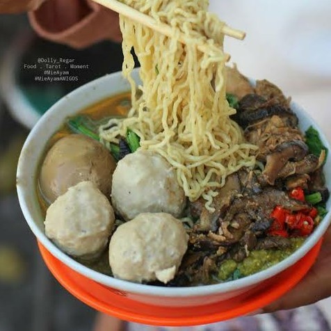 Mie Ayam Bakso Komplit