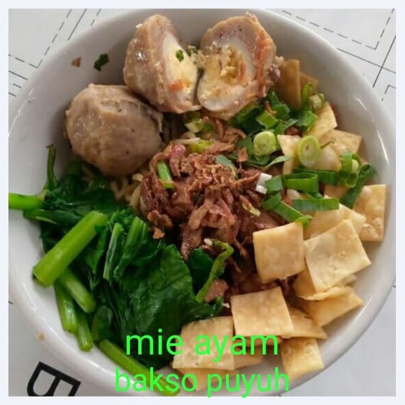 Mie Ayam Bakso Puyuh