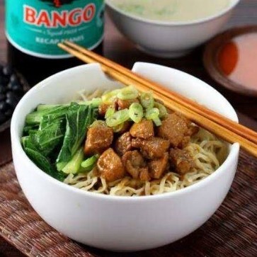 Mie Ayam Bakso Tanpa Telur