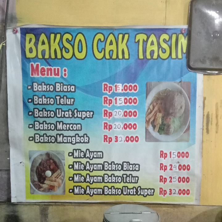 Mie Ayam Bakso Telor