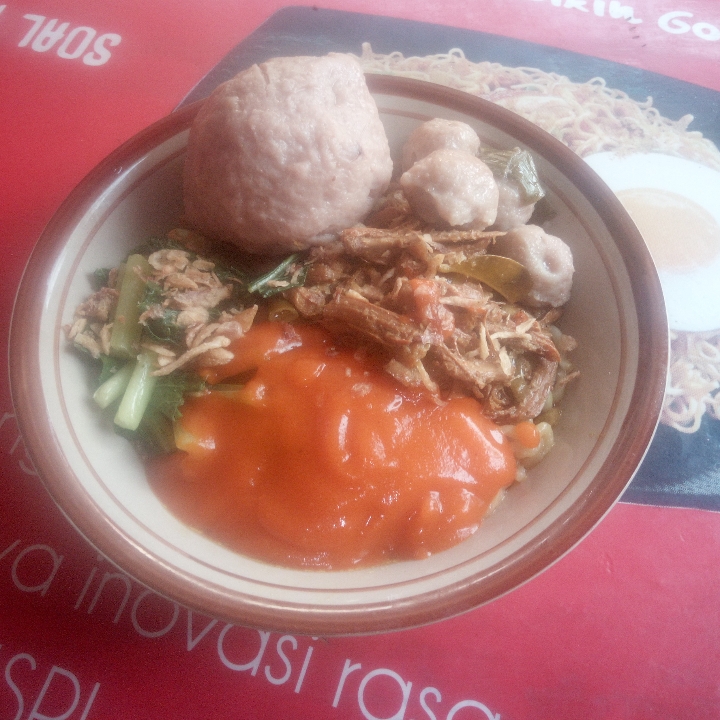 Mie Ayam Baso Sedang