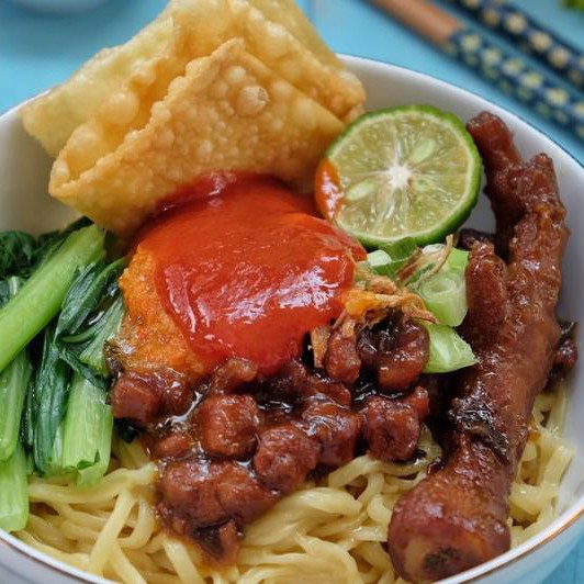 Mie Ayam Baso Ceker Pangsit