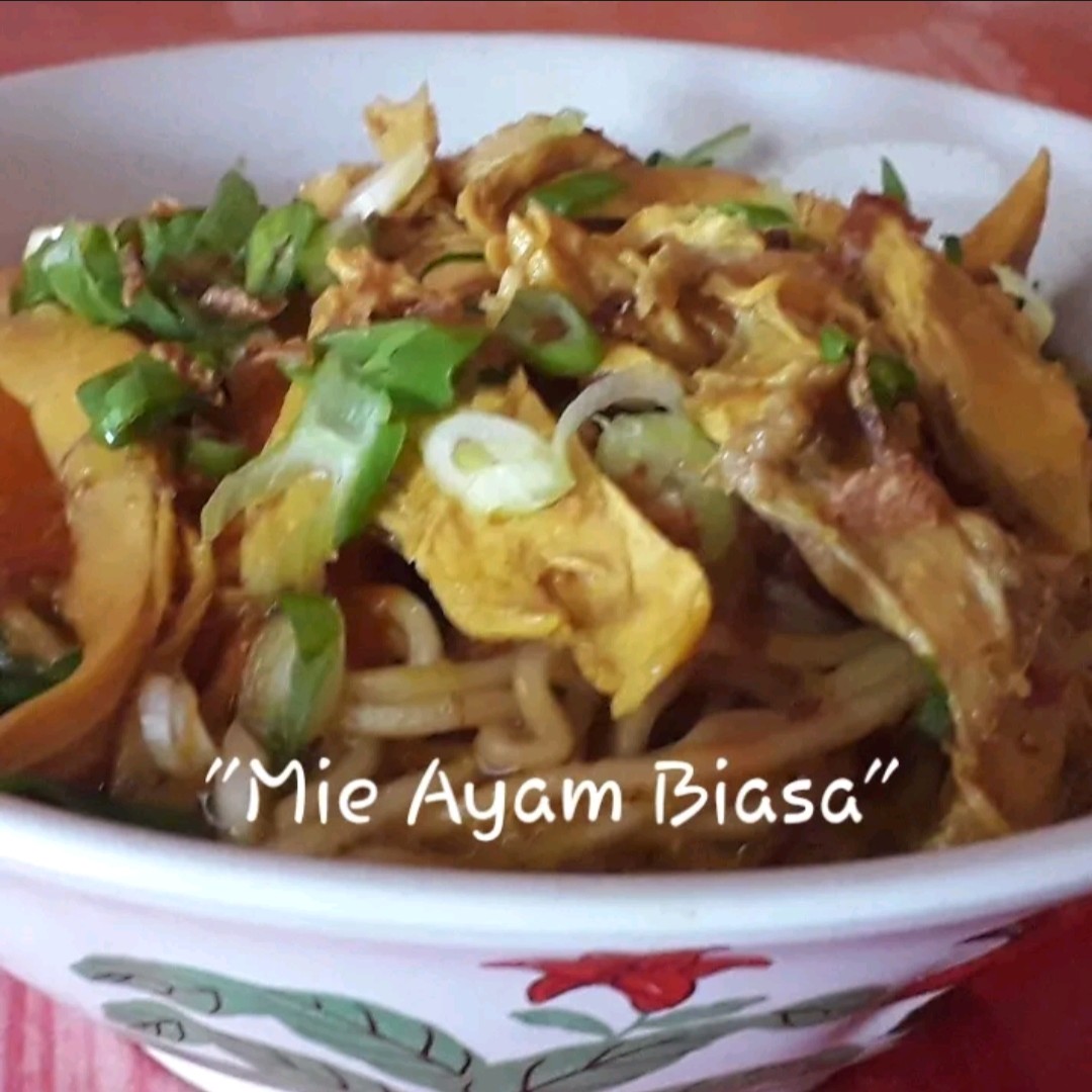 Mie Ayam Biasa