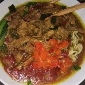 Mie Ayam Biasa Minum