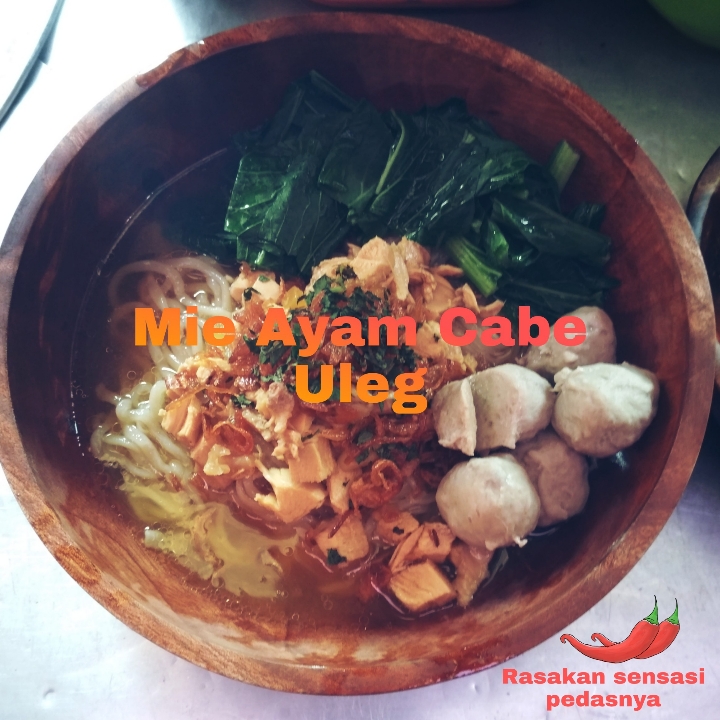 Mie Ayam Cabe Uleg - Bakso 