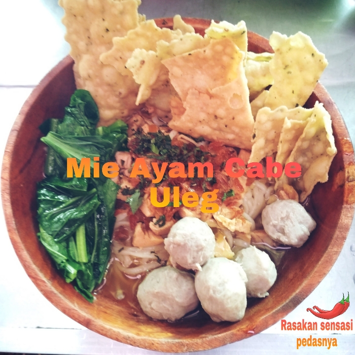 Mie Ayam Cabe Uleg - Pangsit Bakso 