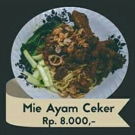 Mie Ayam Ceker