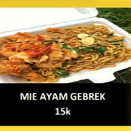 Mie Ayam Geprek