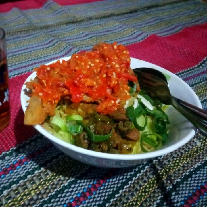 Mie Ayam Geprek