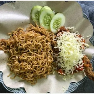 Mie Ayam Geprek Keju