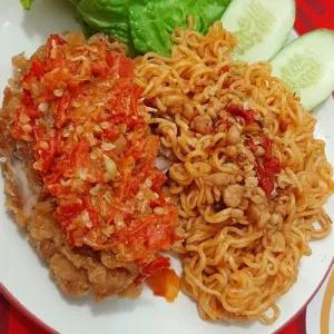 Mie Ayam Geprek Minum