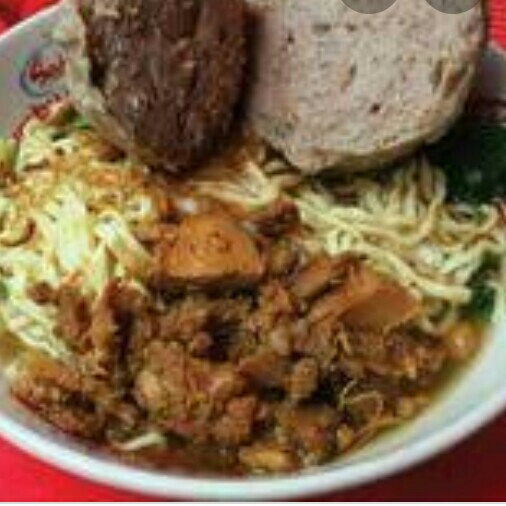 Mie Ayam Isi Daging