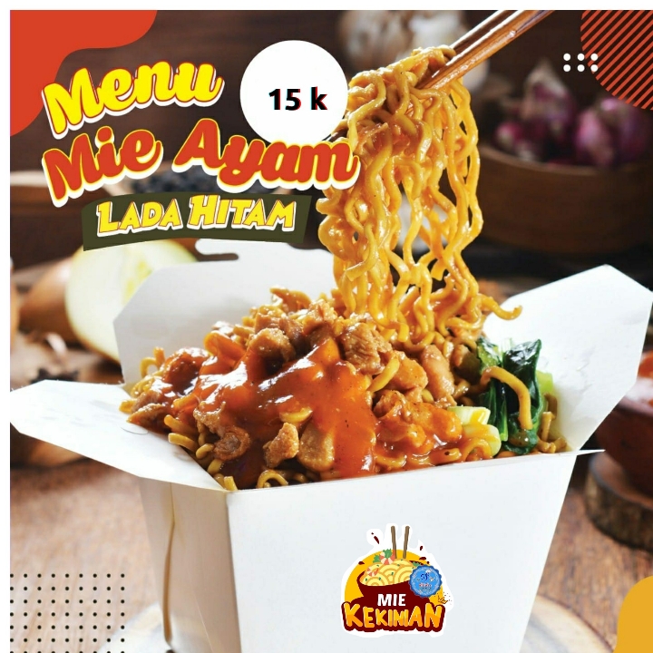 Mie Ayam Lada Hitam