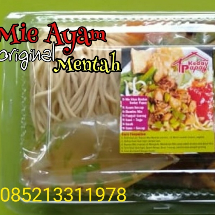 Mie Ayam Original Mentah