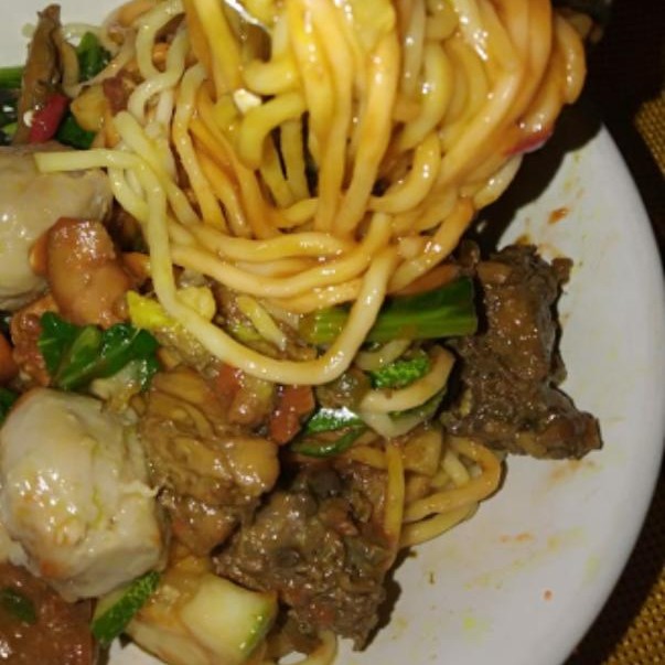 Mie Ayam Setengah Porsi