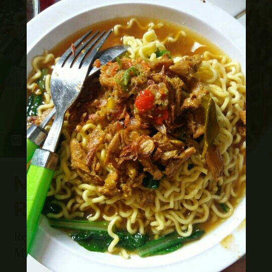 Mie Ayam Setengah Porsi