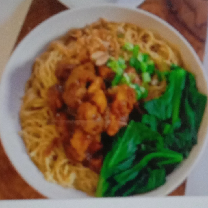 Mie Ayam Tanpa Baso