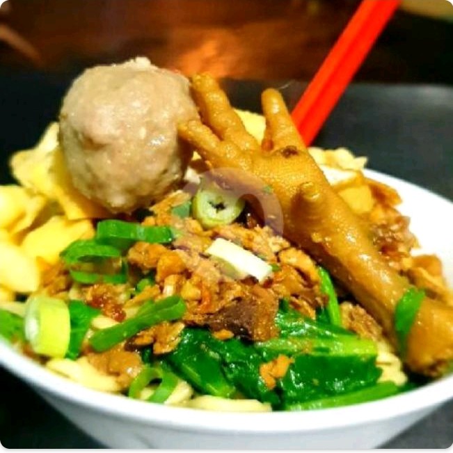 Mie Ayam bakso Ceker