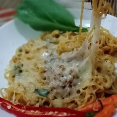 Mie Bakar Mozarella