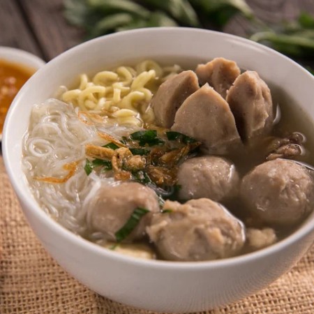 Mie Bakso Double